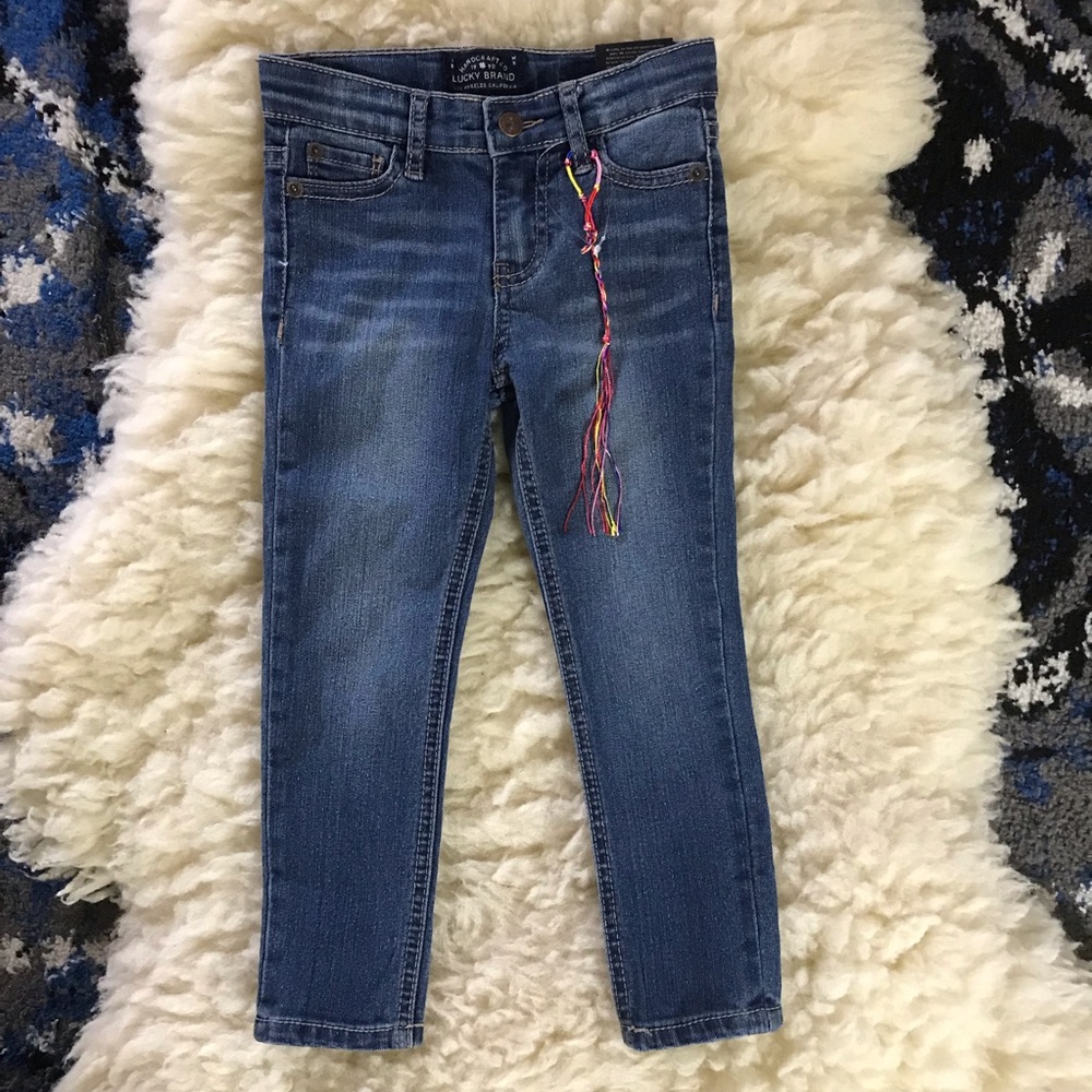 NWT Toddler Girl Lucky Brand Zoe Skinny Jeans 4t